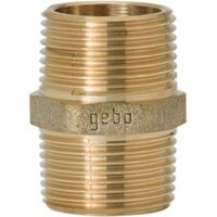 NIPPLO OTTONE 280 GEBO - 1"M - 5 pezzi