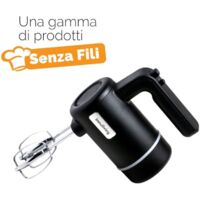 INNOLIVING SBATTITORE CORDLESS RICARICABIILE 1500MAH NERO INN-692