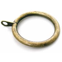 Anello per Bastoni mm. 45 10 Pz Col.Oro Antico