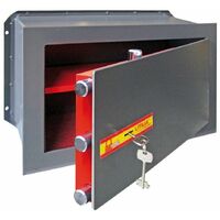 Security Cassaforte da Muro Chiusura con Chiave mm. 420X195X280 H