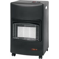 Stufa Ad Infrarossi 4200W 54/216 M3 - 41X36X72H Cm - Nera