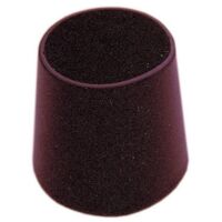 Sottosedia A Goccia Neri Per Tubo 18 Mm - 100 Pz