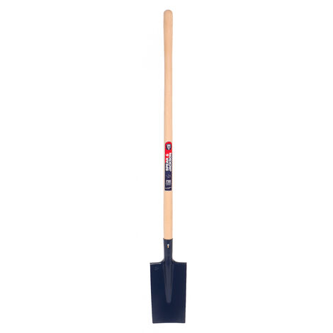 Bêche dame 24 cm – Manche en bois de pomme – Outil pour sols durs et terrains accidentés – Spécialiste jardinage