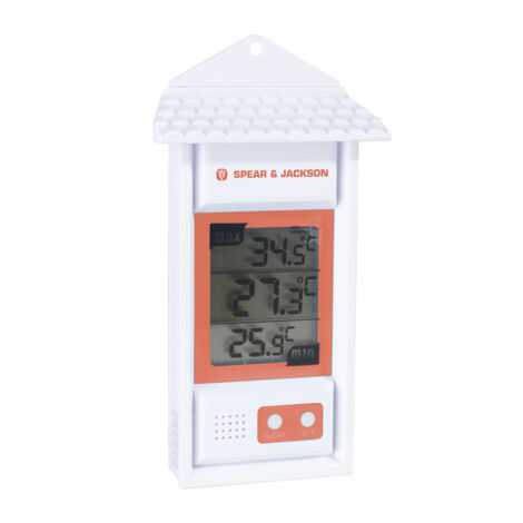 Spear-Jackson Thermomètre numérique mini-maxi couleur aléatoire (1/4)