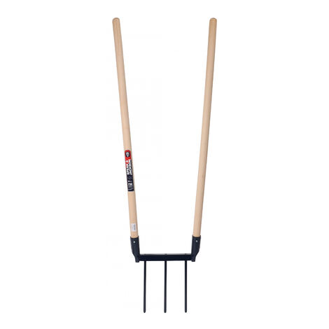 Eco'biofourche 3 dents manche bois