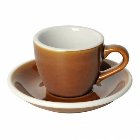 Egg Caramel 250 ml Cappuccino Cup & Saucer - Barista Pro