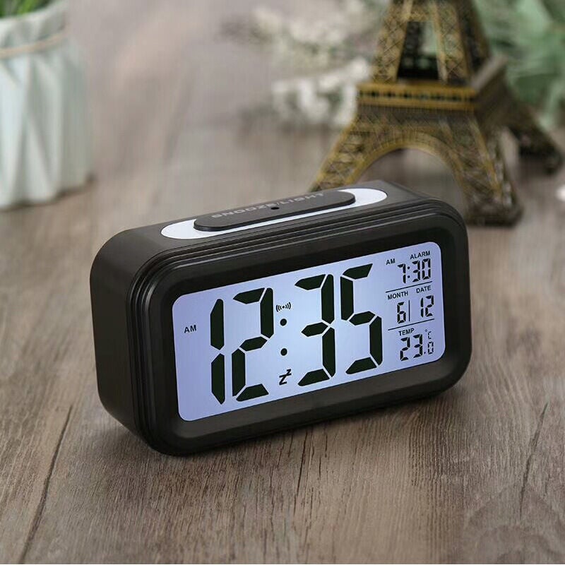 MINKUROW Reloj Despertador Digital Inteligente Con Fecha Y
