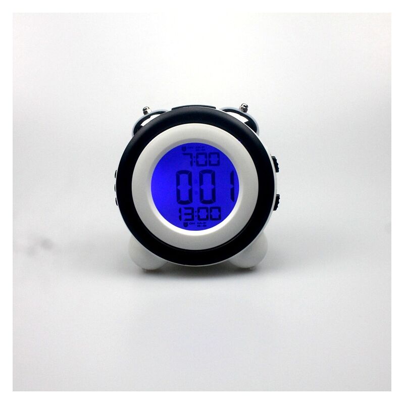Reloj despertador - Reloj despertador digital LED - negro INF