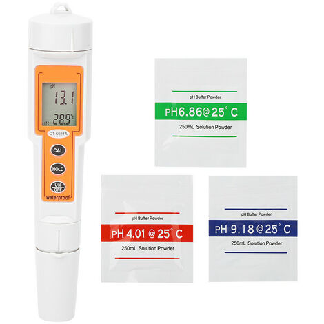 Medidor de pH de agua y medidor de TDS digital accesorios para piscina  acuarios