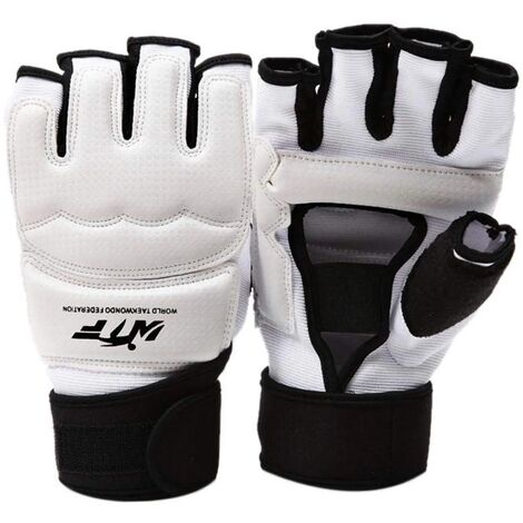 MINKUROW Guantes Mma, Guantes De Boxeo Mma Mitones Con Muñequera Ajustable, Guantes De Medio Dedo Guantes De Entrenamiento Kickboxing Muay Thai Golpear Lucha Artes Marciales Mixtas