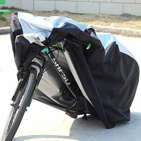 Funda Moto Impermeable, Protector Cubierta Bicicleta Exterior,  Outdoor&Indoor Poliéster Funda Cubre Moto Garajes, Universal para Scooter  Bicicletas