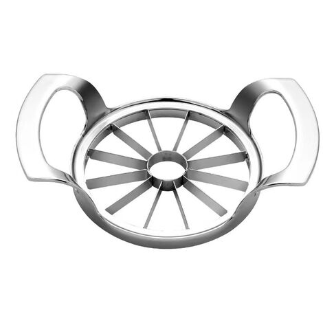 MINKUROW Cortador De Manzanas De Acero Inoxidable, Cortador De Manzanas, Cortador De Manzanas De Acero Inoxidable, Pelar, Cortar, Quitar El Núcleo, Cortar Papas En 10 Gajos, Cortador De Frutas Y Manza (1/5)