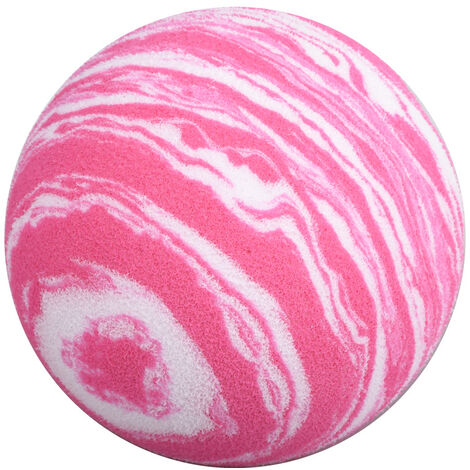 MINKUROW 12 Piezas 2 Colores Gato Arco Iris Pelotas De Juguete Suave Espuma Eva Gato Juguete Interactivo, Cachorro Gatito Juguete Pelotas Actividad Caza Juego Silencioso Pelota De Esponja (Rosa)