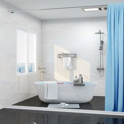 Tapón de agua para puerta de ducha, umbral de ducha plegable, barrera de  agua, tira impermeable (hy)