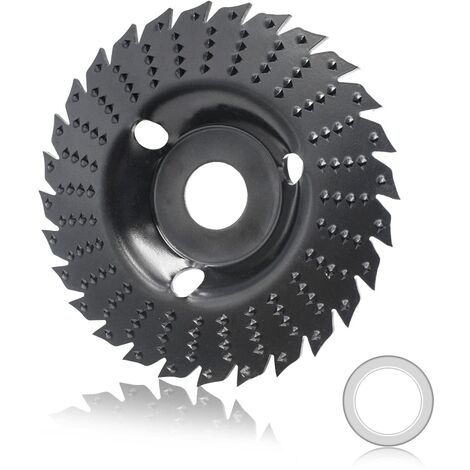 Disco De Amoladora De Madera MINKUROW, Disco De Corte De Madera De 125 Mm, Disco De Amoladora De Madera De Carburo De Tungsteno, Discos De Amoladora Para Dar Forma, Amolar Y Cortar (125 Mm) (1/5)