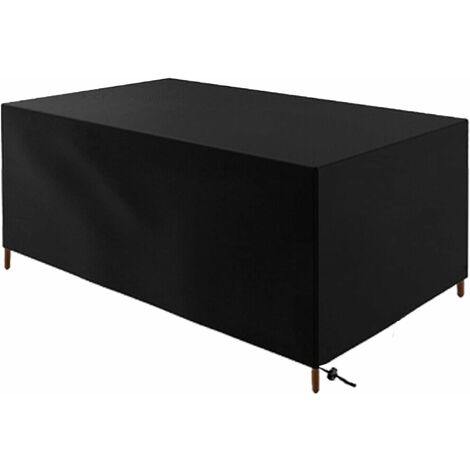 MINKUROW Bcc Cubierta Para Muebles De Mesa Y Silla, Cubierta Para Muebles De Jardín De Tela Oxford 210d Resistente, Rectangular, Impermeable, A Prueba De Viento, Resistente A Los Rayos Uv Para Exterio (1/5)