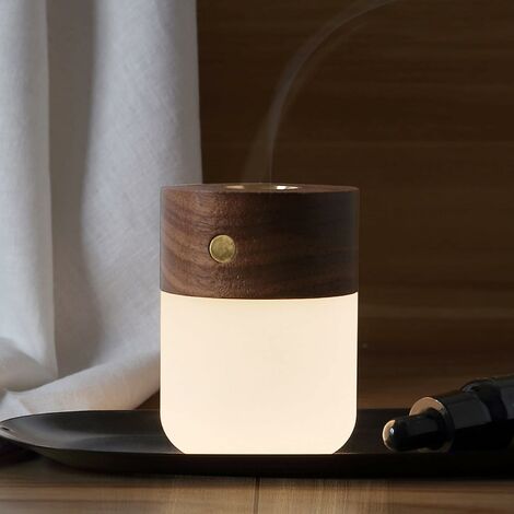 MINKUROW Lámpara De Aromaterapia Led Difusor De Aceite Esencial