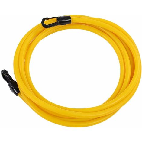 MINKUROW Cinturón De Natación Para Entrenamiento De Resistencia Estacionario Cinturón De Resistencia Natación Paracaídas Entrenador De Piscina Entrenamiento De Natación Para Adultos Y Niños (6 Mm x 9  (1/5)