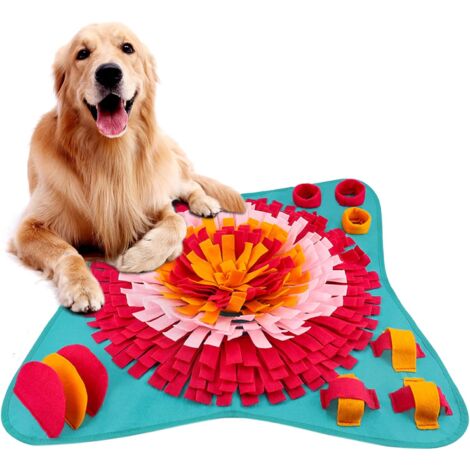 MINKUROW Colchoneta Colgante Plegable Para Perros Colchoneta Multicolor Para Perros Colchoneta Para Adiestramiento De Mascotas Tren Sentido Del Olfato Juguete De Alimentación Lenta Colchoneta Para Olf (1/5)