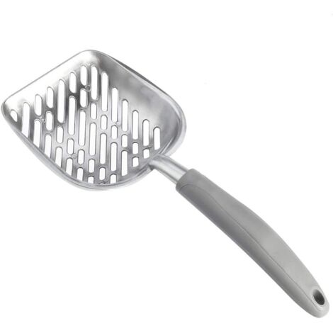MINKUROW Metal Pet Dog Cat Litter Scooper Pala Removedor Con Mango Largo Para Mascotas (1/5)
