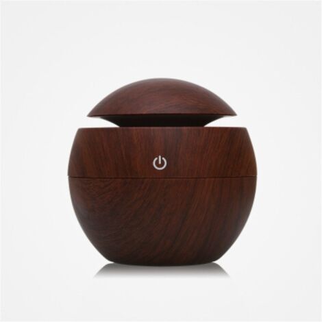 MINKUROW Humidificador Ultrasónico Difusor De Aceite Esencial Purificador De Aire De Niebla Fría 130 Ml Mini Humidificador De Aroma Silencioso Portátil Luz Nocturna Portátil Con 6 Colores Para Sala De (1/5)
