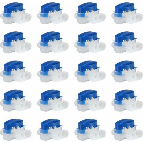 20 conectores de cable rellenos de resina para cortacésped robot Automower (1/4)