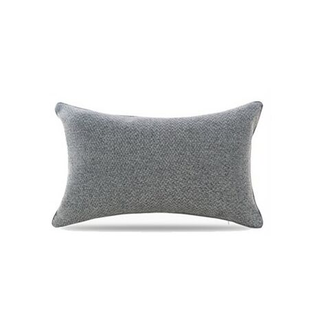 MINKUROW Funda De Almohada 30 X 50cm Algodón+Polyster (Juego De 2)-Gris- Funda De Almohada 30x50 Cm- Funda De Cojín Resistente E Hipoalergénico Para Almohada 30x50 Cm (1/3)