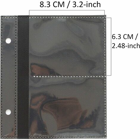 Album Fotografico Per Instax Mini - 36 Tasche, Copertina Olografica, Portatile Per Foto 7.6 Cm - Foto 5