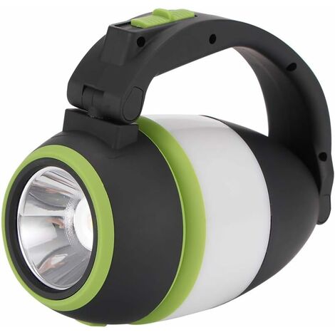 MINKUROW Lanterna Da Campeggio A Led 3 In 1 Lampada Da Scrivania Per Esterni Lampada Da Tavolo Ricaricabile Usb Torcia A Led Torcia Pieghevole Lampada Frontale Con Power Bank Da 1200 Mah Per Escursion (1/5)