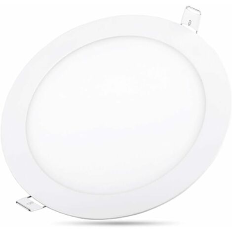 MINKUROW Faretto Da Incasso A Led Ultrasottile 9w Faretti Da Incasso A Soffitto Pannello Deflettore Camera Da Letto Soggiorno Può Illuminare Faretto Retrofit (Color : White 6000k, Size : 12w) (1/5)
