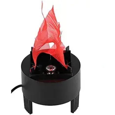 MINKUROW Lámpara De Llama Falsa Fogata Eléctrica Lámpara De Mesa De Llama Parpadeante Artificial (1/5)