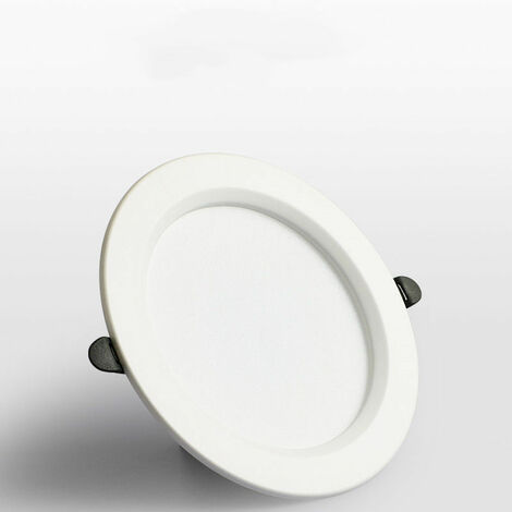 MINKUROW Techo Plano Led Luces Interiores Ultra Delgado Moderno Simple Decorativo Aluminio Blanco Downlight Foco Empotrado Integrado Para Garaje (1/5)