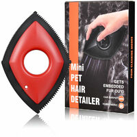 MINKUROW Cepillo Para El Cabello Para Mascotas - Peine Para Atrapar El Cabello Para Perros Y Gatos - Elimina Y Recoge Fácilmente El Cabello - Ropa, Alfombra, Sofá, Automóvil, Telas - Limpieza Rápida (