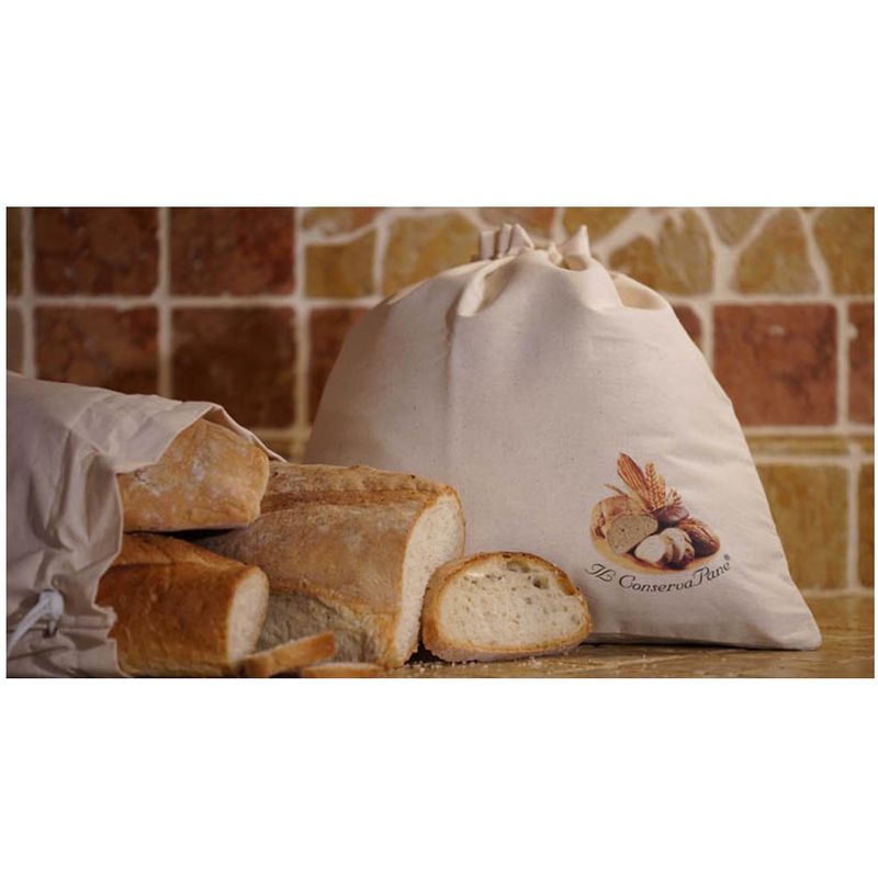 Frescopane sacchetto salva pane salva freschezza confezione da 1 sacchetto