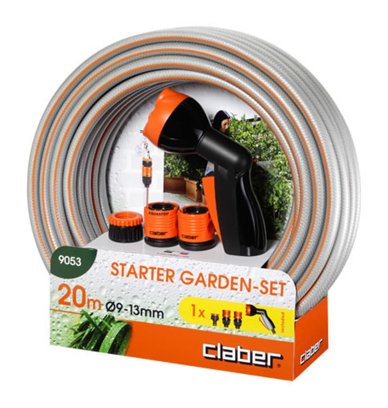 Tubo irrigazione Claber Starter Garden Set - 9053