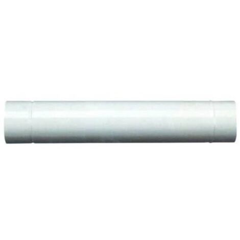 TUBO PORCELLANATO PER STUFA BIANCO LUCIDO - ø cm.8x25   FER 200837