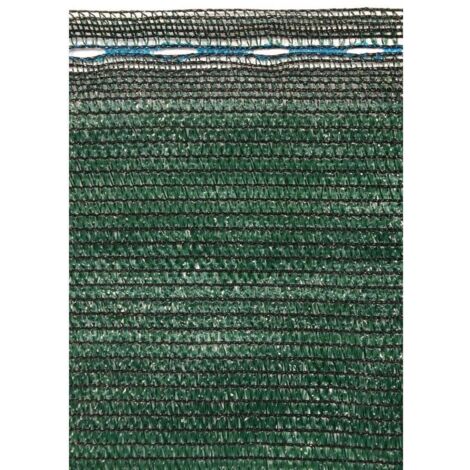 Rete ombreggiante frangivista verde scuro 90% frangivista h 1 x 100 metri verdemax (1/2)