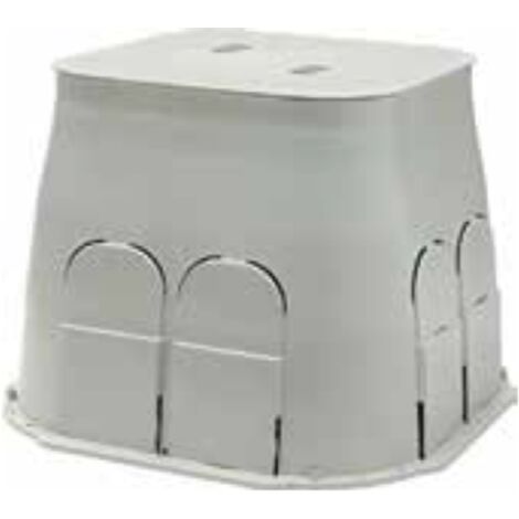 Arnocanali pozzetto drain box elettrico e per irrigazione 20x20 colore grigio pb2020g