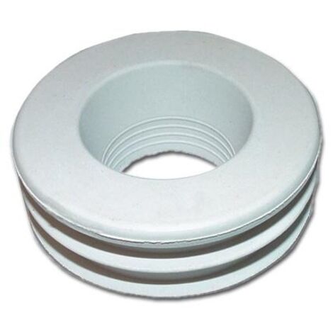 Morsetto Gomma Per WC 60x30mm - Bianco, Ricambio Idraulico Per Water - Foto 6