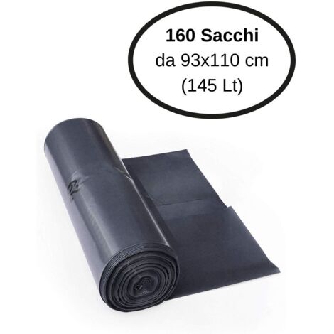 Sacchi per pattumiera jumbo strong extra forti confezione da 160 sacchi (1/3)