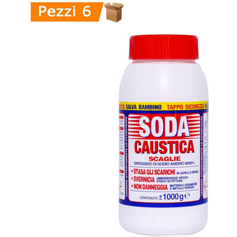 Soda caustica a scaglie