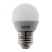 Lampada beghelli 56840 primaled a sfera 4w/350 lumen g45 e27 4k