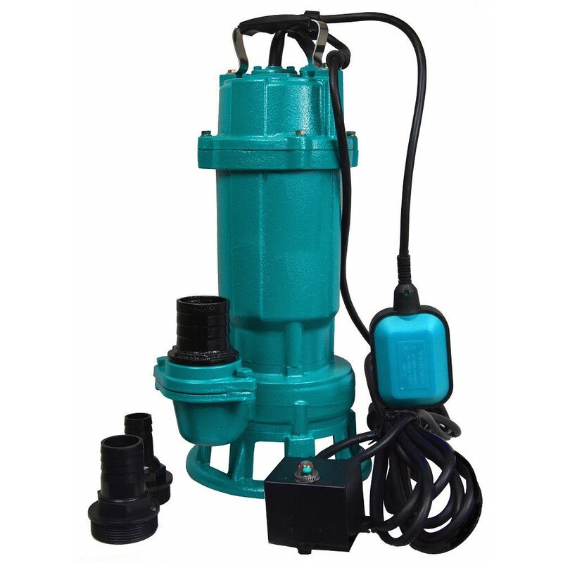 TAUCHPUMPE 750W + 2 STORZ C KUPPLUNG + 30m SCHLAUCH - Wasserpumpe Pumpe  mit SCHNEIDWERK Schmutzwasserpumpe mit SCHWIMMER Fäkalienpumpe : :  Baumarkt