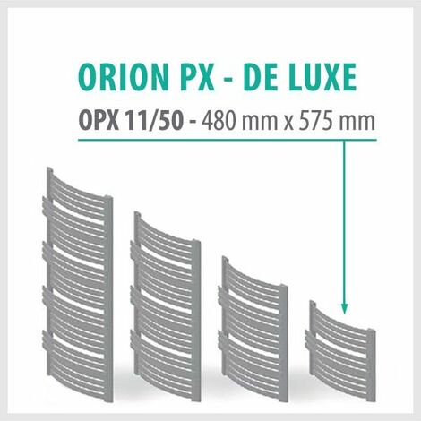 Orion Premium Weiß - Badheizkörper Handtuchheizkörper Handtuchheizung Handtuchheizer | Höhe: 480 mm - Breite: 575 mm