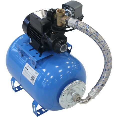 Wasserpumpe 150 l/min 2 kW 230V inkl. 50 bis 100 L Druckkessel Jetpumpe  Gartenpumpe Hauswasserwerk Kreiselpumpe - Probaumarkt