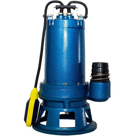 Schmutzwasserpumpe 750W 230V 19200 L/H Schneidmesser Tauchpumpe  Fäkalienpumpe Regenfasspumpe