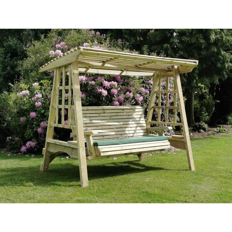 Antoinette wooden garden swing sale