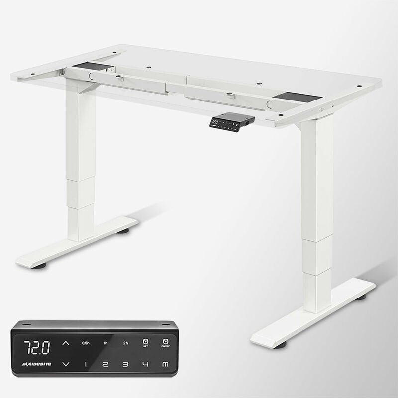 MAIDeSITe höhenverstellbarer Schreibtisch elektrisch Tischgestell