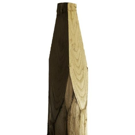 Piquet ganivelle en bois H 1m20 lot de 4