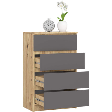 Laadbak K60 met 4 ladingen, B60 x H99 x D40 cm, gewicht 35 kg